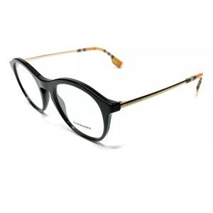 Burberry Women's Black Round Eyeglasses!